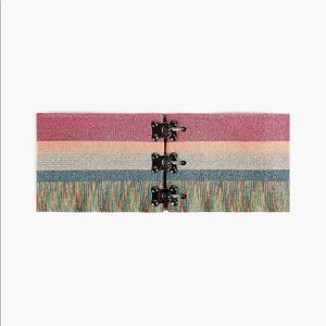 Missoni Sparkly Knitted Waist Corset Belt
